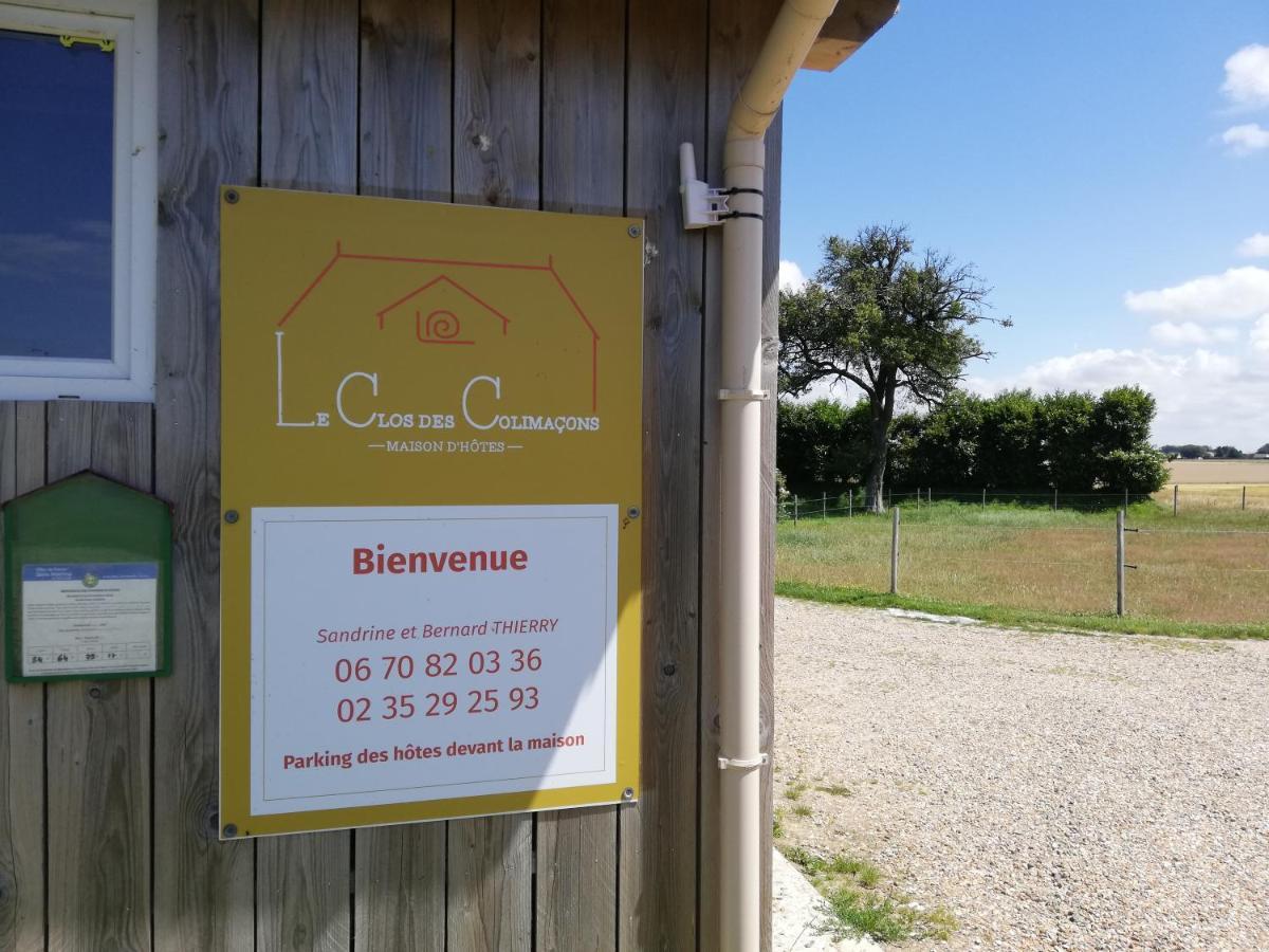 Chambres d'Hôtes  Le Clos des Colimaçons Maniquerville Exterior foto